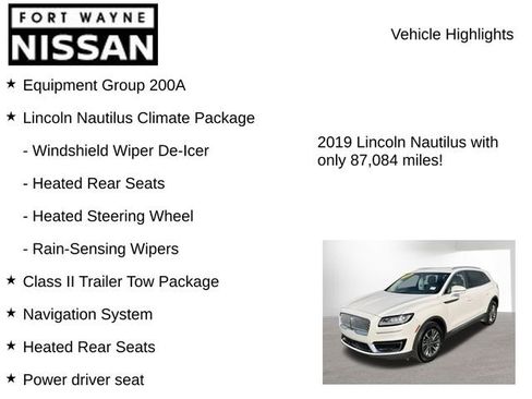 Used 2019 Lincoln Nautilus Select image 8