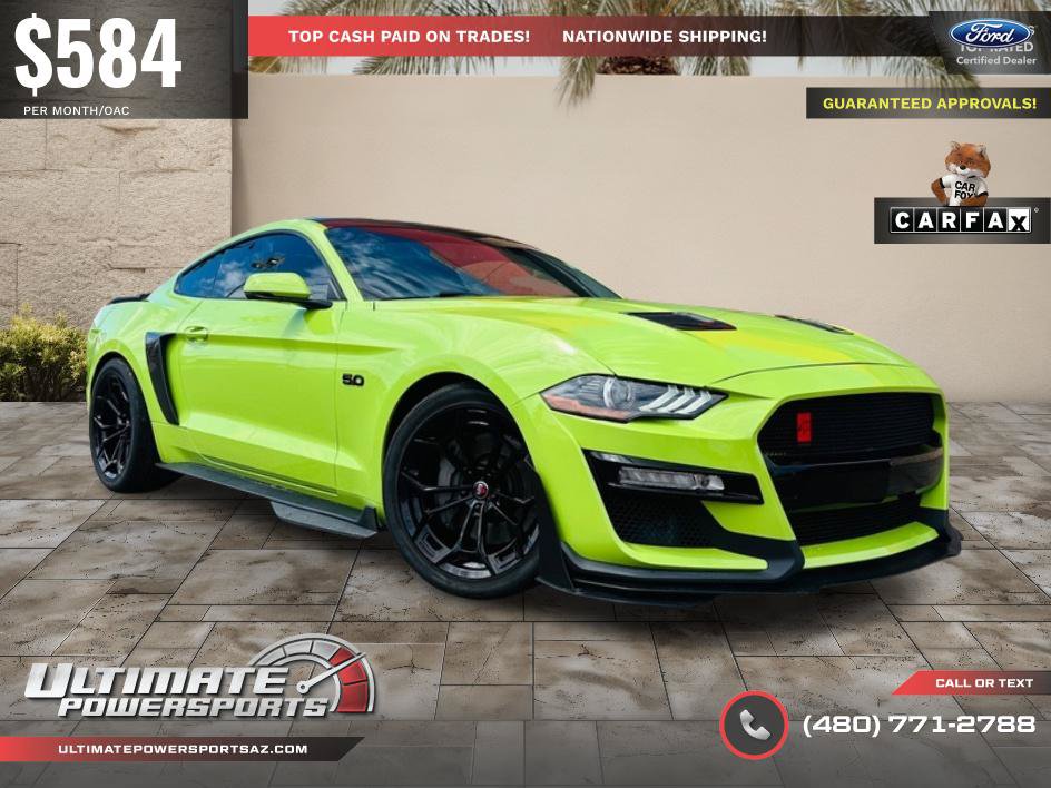 Used 2020 Ford Mustang GT Premium w/ Carbon Sport Interior Package RWD image 12