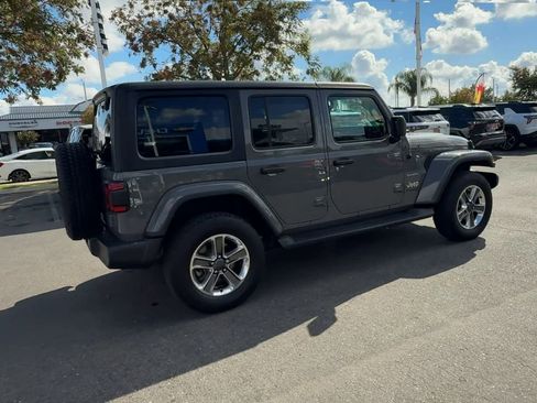 Used 2021 Jeep Wrangler Unlimited Sahara w/ Uconnect 4C Nav & Sound Group image 7