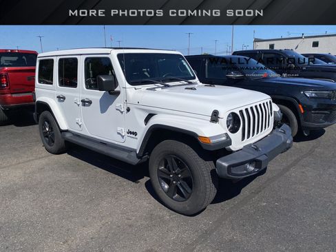 Used 2020 Jeep Wrangler Unlimited Sahara AWD/4WD image 1