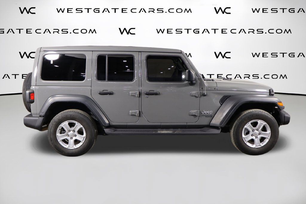 Used 2021 Jeep Wrangler Unlimited Sport w/ Sun And Sound Package AWD/4WD image 41
