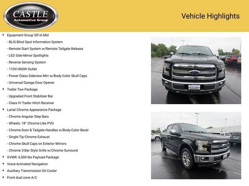 Used 2017 Ford F150 Lariat AWD/4WD image 4
