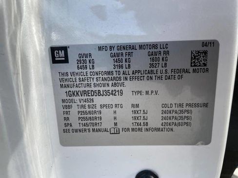 Used 2011 GMC Acadia SLT AWD/4WD image 42