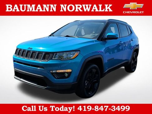 Used 2021 Jeep Compass Latitude AWD/4WD image 7