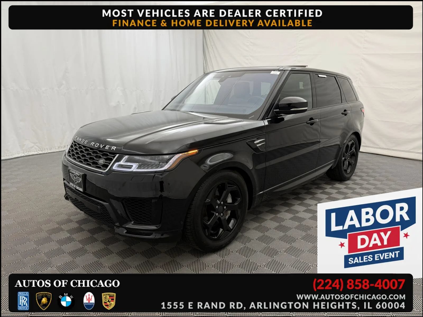 Used 2019 Land Rover Range Rover Sport HSE AWD/4WD image 1