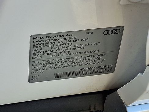 Certified 2023 Audi Q5 2.0T Premium w/ Convenience Package AWD/4WD image 27