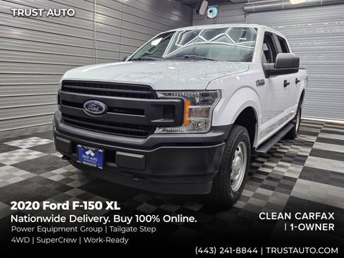 Used 2020 Ford F150 XL w/ XL Power Equipment Group AWD/4WD image 1