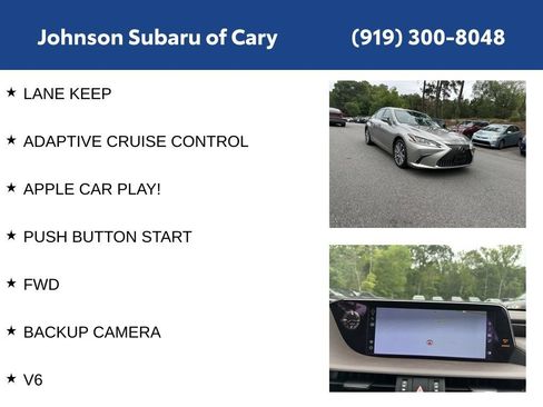 Used 2021 Lexus ES 350 w/ Premium Package FWD image 12