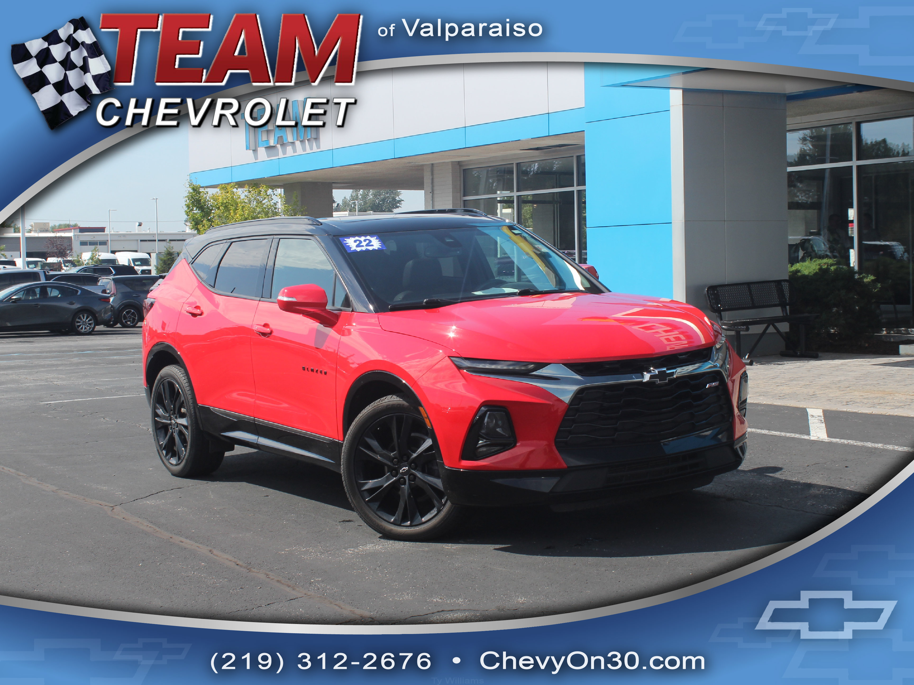 Used 2022 Chevrolet Blazer RS AWD/4WD image 1