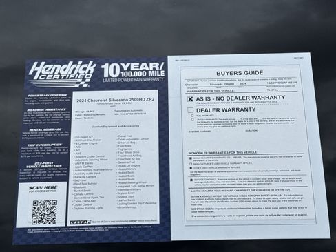 Used 2024 Chevrolet Silverado 2500 ZR2 w/ Technology Package image 37