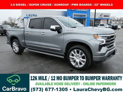 Certified 2024 Chevrolet Silverado 1500 High Country AWD/4WD image 1