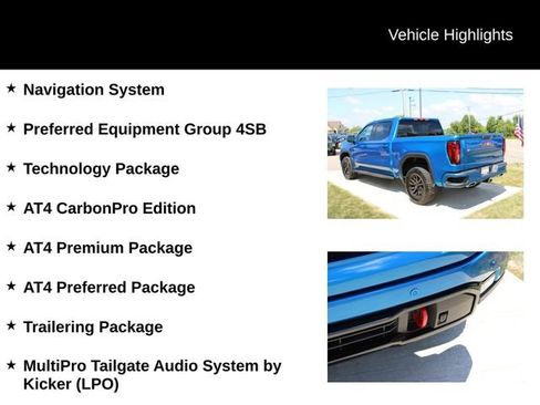 Used 2024 GMC Sierra 1500 AT4 w/ Technology Package AWD/4WD image 4