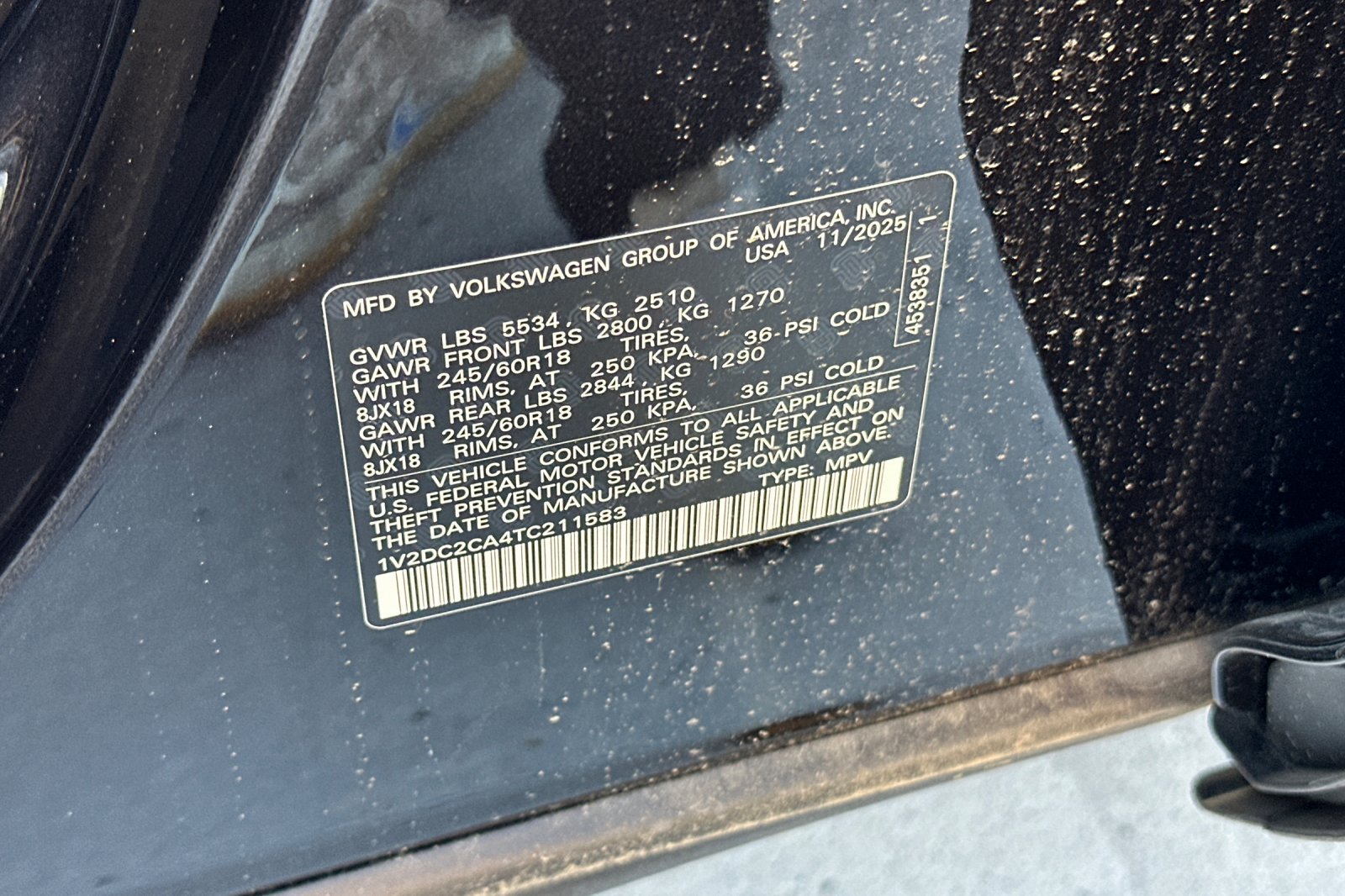 Used 2026 Volkswagen Atlas Cross Sport SE FWD image 28