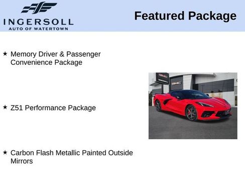 Used 2022 Chevrolet Corvette Stingray Preferred Conv w/ Z51 Performance Package image 8