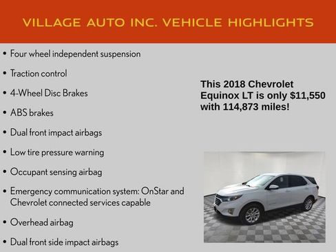Used 2018 Chevrolet Equinox LT image 21