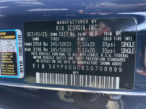 New 2025 Kia Telluride S image 36