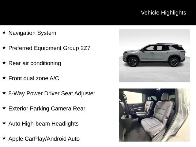 Certified 2024 Chevrolet Traverse Z71 AWD/4WD image 27