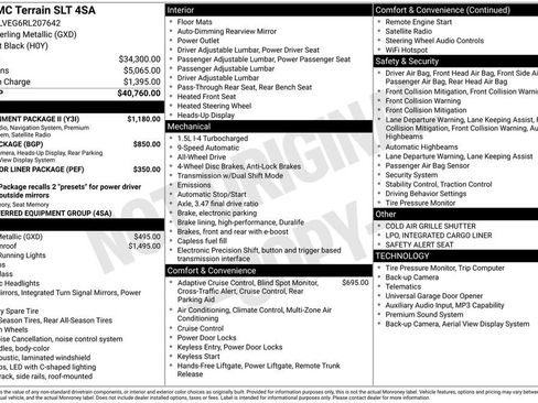Used 2024 GMC Terrain SLT w/ Infotainment Package II AWD/4WD image 2