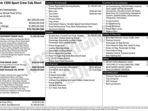 Used 2019 RAM 1500 Sport w/ Level 2 Equipment Group image 34