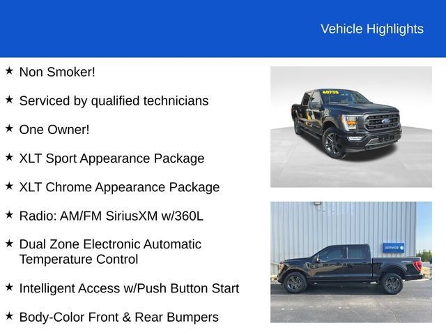 Used 2023 Ford F150 XLT w/ Equipment Group 302A High AWD/4WD image 2