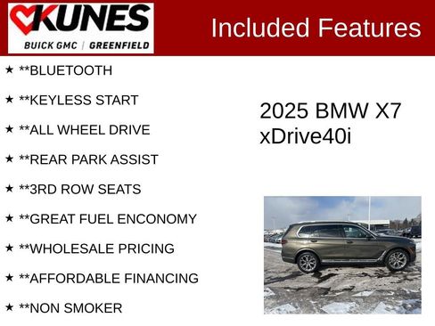 Used 2025 BMW X7 xDrive40i image 3
