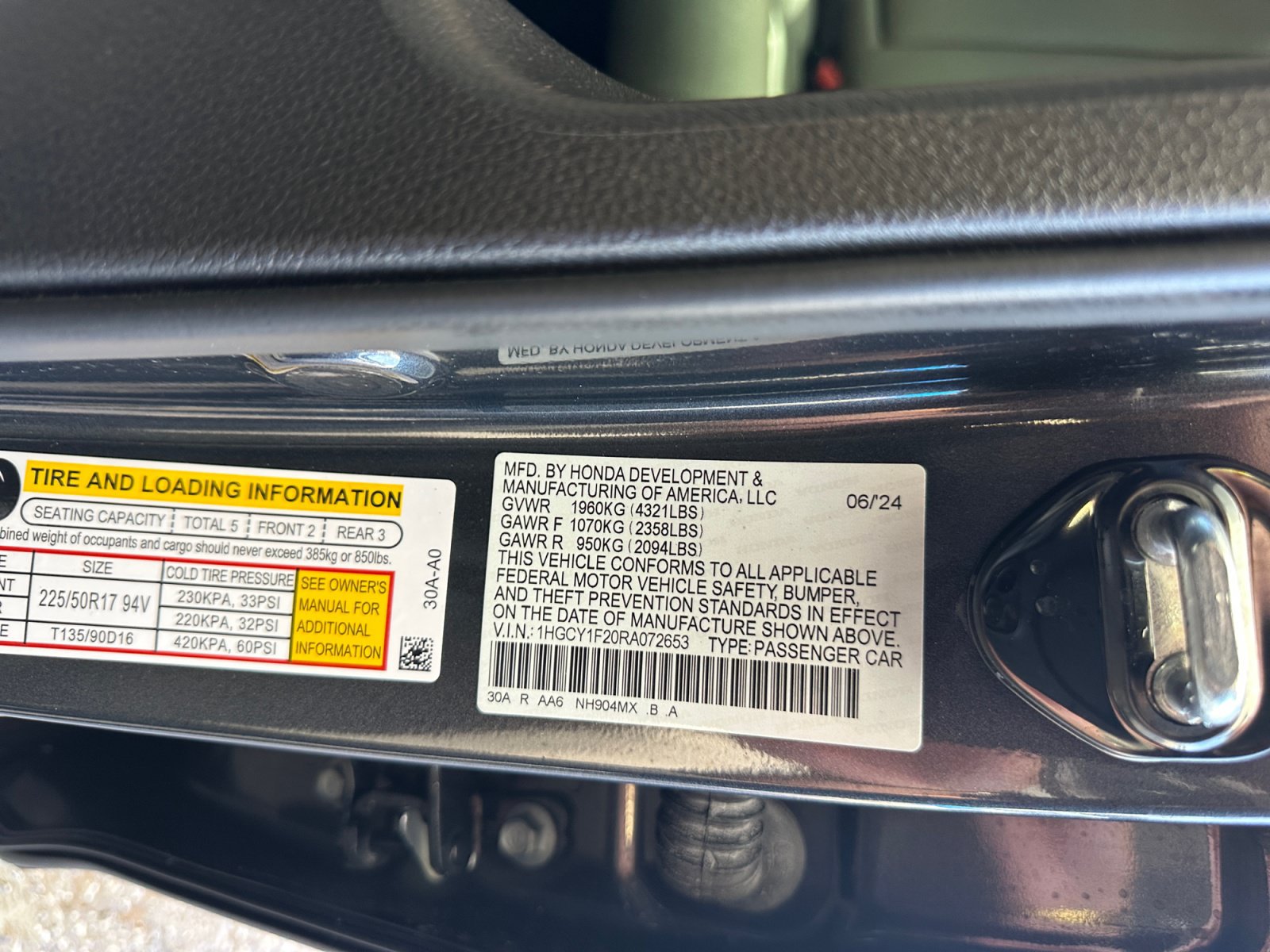 Used 2024 Honda Accord LX image 16