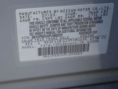 Used 2023 Nissan Kicks SR w/ SR Premium Package FWD image 28