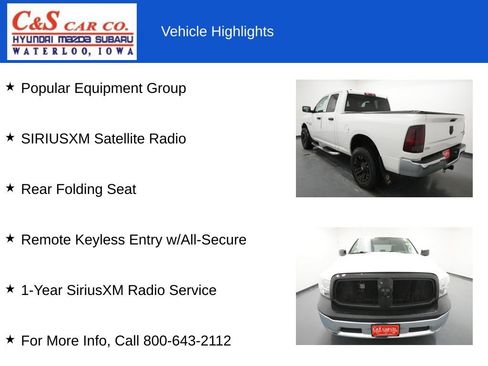 Used 2014 RAM 1500 ST w/ SXT Appearance Group AWD/4WD image 7