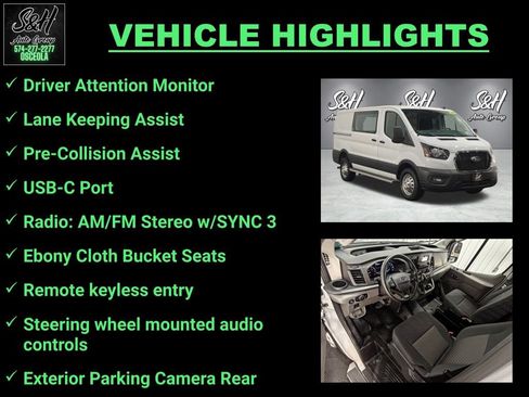 Used 2023 Ford Transit 250 Low Roof AWD w/ Exterior Upgrade Package image 3