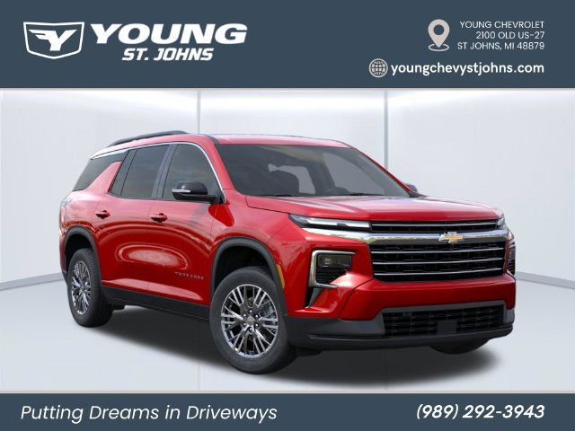 New 2027 Chevrolet Traverse LT w/ LPO, Floor Liner Package AWD/4WD image 8