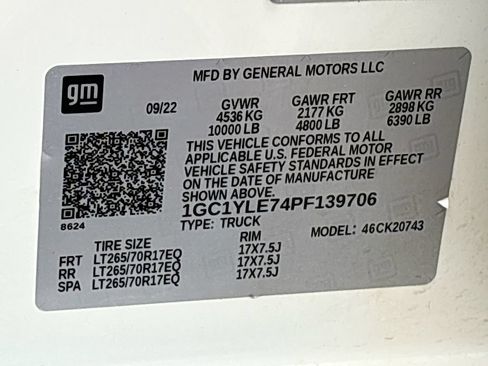Used 2023 Chevrolet Silverado 2500 W/T w/ WT Convenience Package AWD/4WD image 34