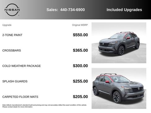 New 2026 Nissan Kicks SV w/ Cold Weather Package AWD/4WD image 7