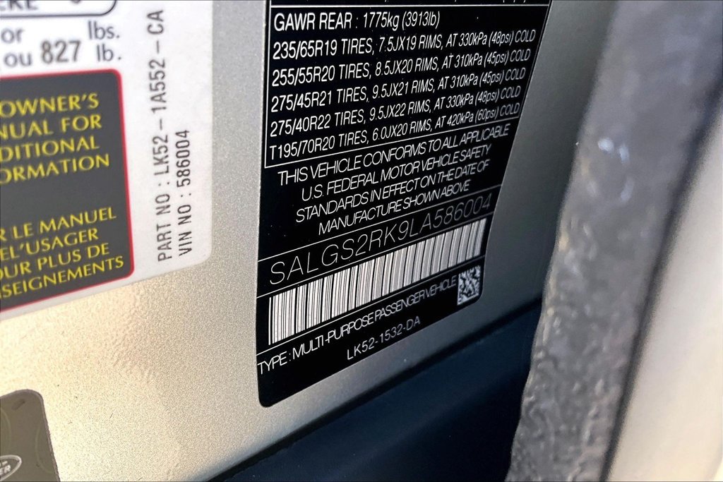 Used 2020 Land Rover Range Rover HSE AWD/4WD image 33
