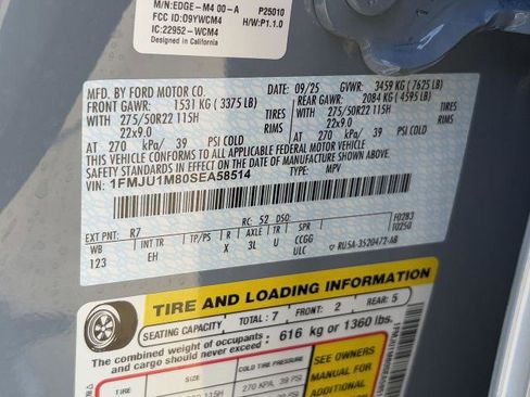 New 2025 Ford Expedition Platinum w/ Driver's Package image 30