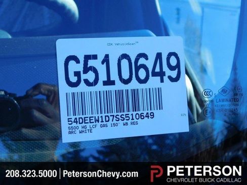 New 2025 Chevrolet Low Cab Forward 5500HG image 18