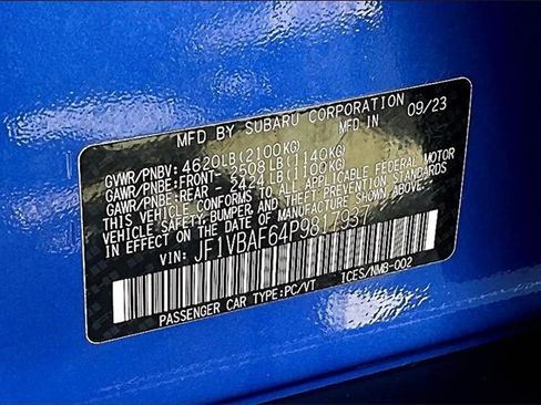 Used 2023 Subaru WRX Premium image 35