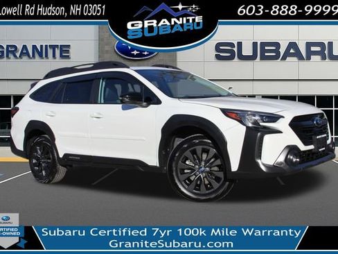 Certified 2025 Subaru Outback Onyx Edition image 1