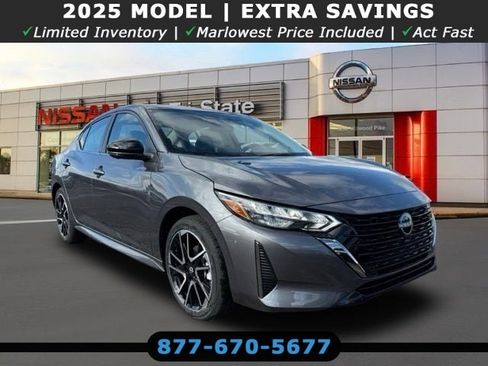 New 2025 Nissan Sentra SR w/ SR Premium Package FWD image 1