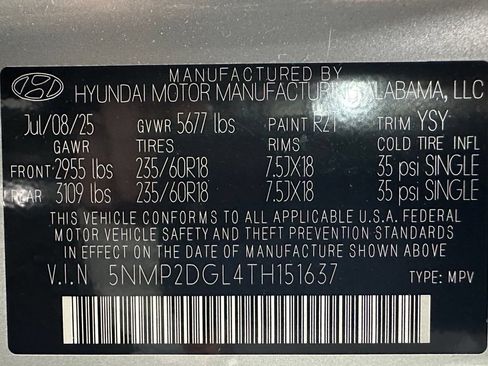 Used 2026 Hyundai Santa Fe SEL AWD/4WD image 11