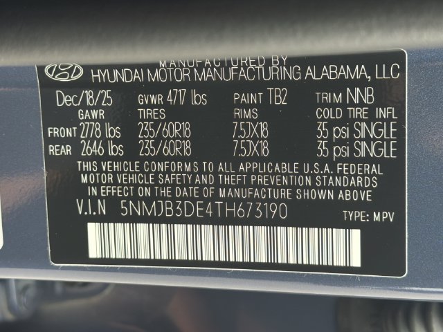 Certified 2026 Hyundai Tucson SEL Plus FWD image 37
