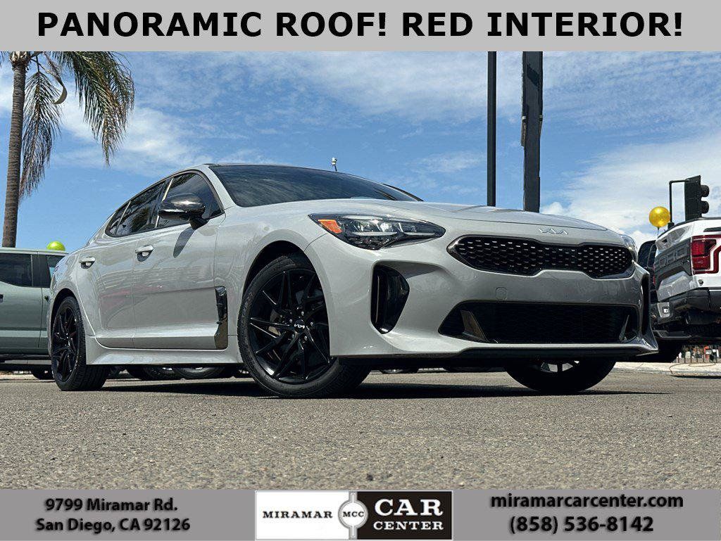 Used 2022 Kia Stinger GT-Line w/ Sun & Sound Package RWD image 1