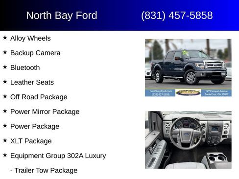 Used 2014 Ford F150 XLT w/ Equipment Group 302A Luxury AWD/4WD image 4