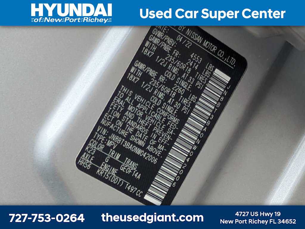 Used 2022 Nissan Rogue SV FWD image 32