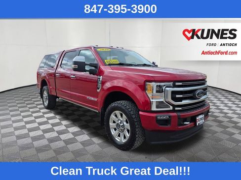 Used 2020 Ford F350 Platinum AWD/4WD image 1