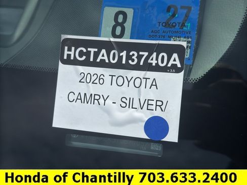 Used 2026 Toyota Camry XLE w/ Premium Plus Package FWD image 40