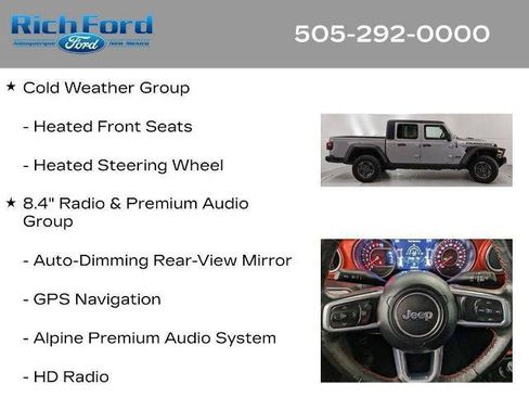 Used 2021 Jeep Gladiator Rubicon AWD/4WD image 35