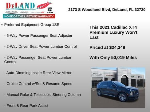 Used 2021 Cadillac XT4 Premium Luxury AWD/4WD image 6