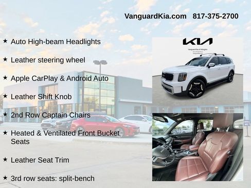 Certified 2024 Kia Telluride EX w/ EX Captain's Chair Package FWD image 12