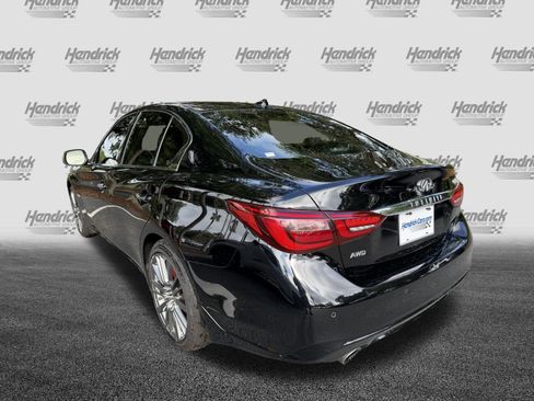 Used 2018 INFINITI Q50 Red Sport 400 w/ Sensory Package (Sport) AWD/4WD image 7