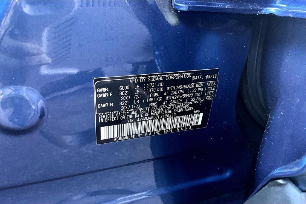 Used 2020 Subaru Ascent Touring w/ Popular Package #3 AWD/4WD image 20